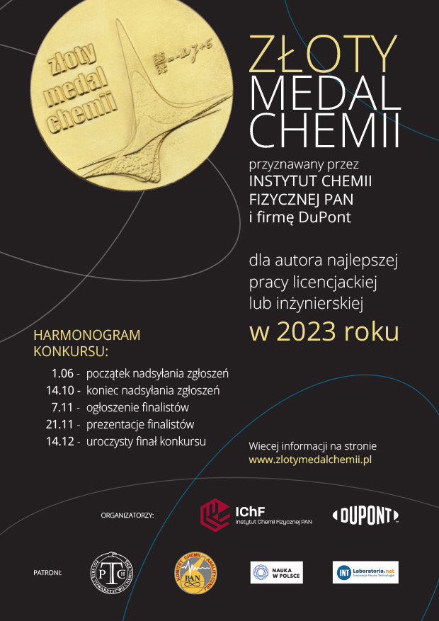 Zloty Medal Chemii 2023