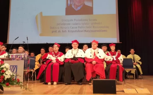 Prof. Krzysztof Matyjaszewski doktorem honoris causa Politechniki Rzeszowskiej