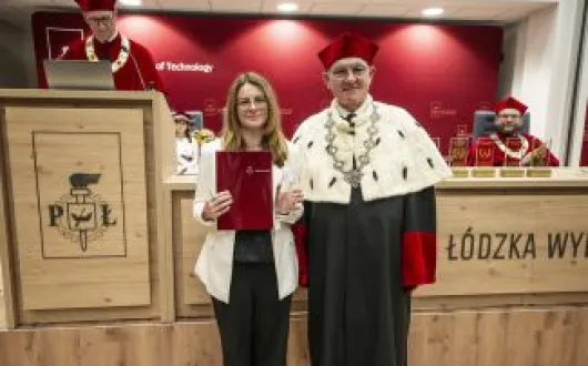Nagroda Rektora PŁ dla prof. Anny Masek za najwyższą cytowalność