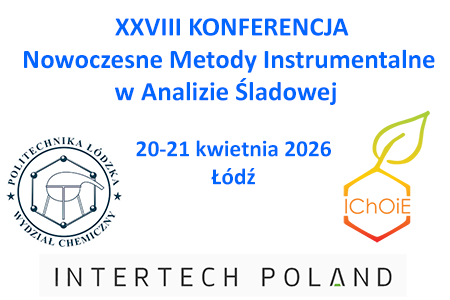  XXVIII KONFERENCJA Nowoczesne Metody Instrumentalne w Analizie Śladowej