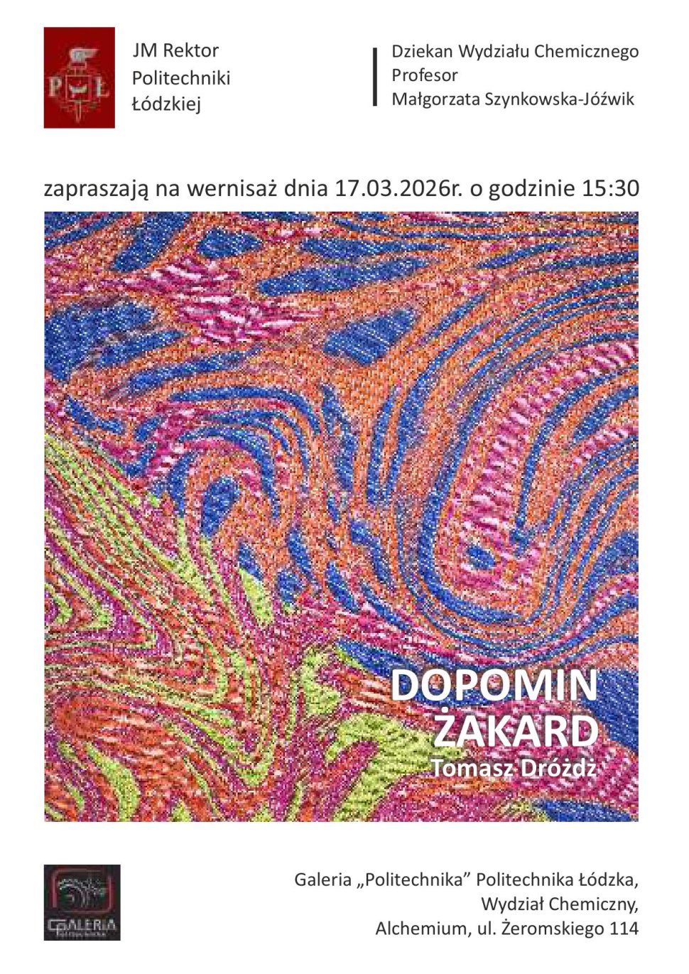 Zaproszenie na wernisaż 