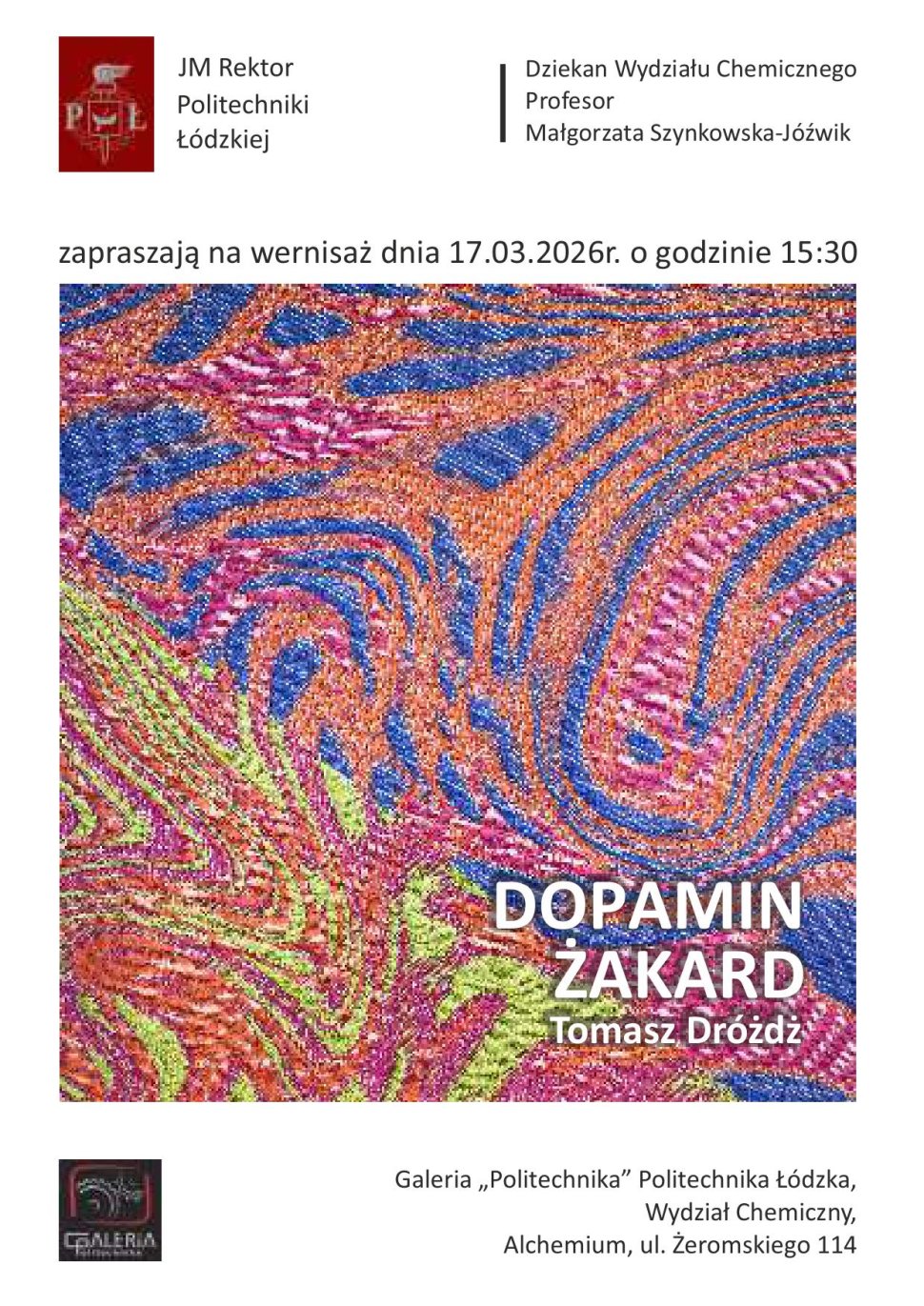Zaproszenie na wernisaż 