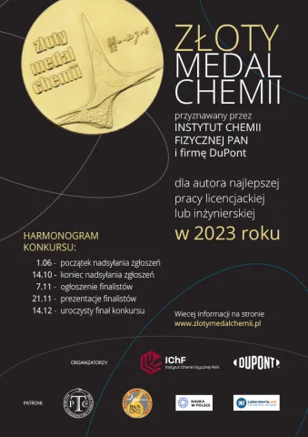 Zloty Medal Chemii 2023