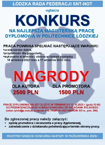 KONKURS NOT 2023